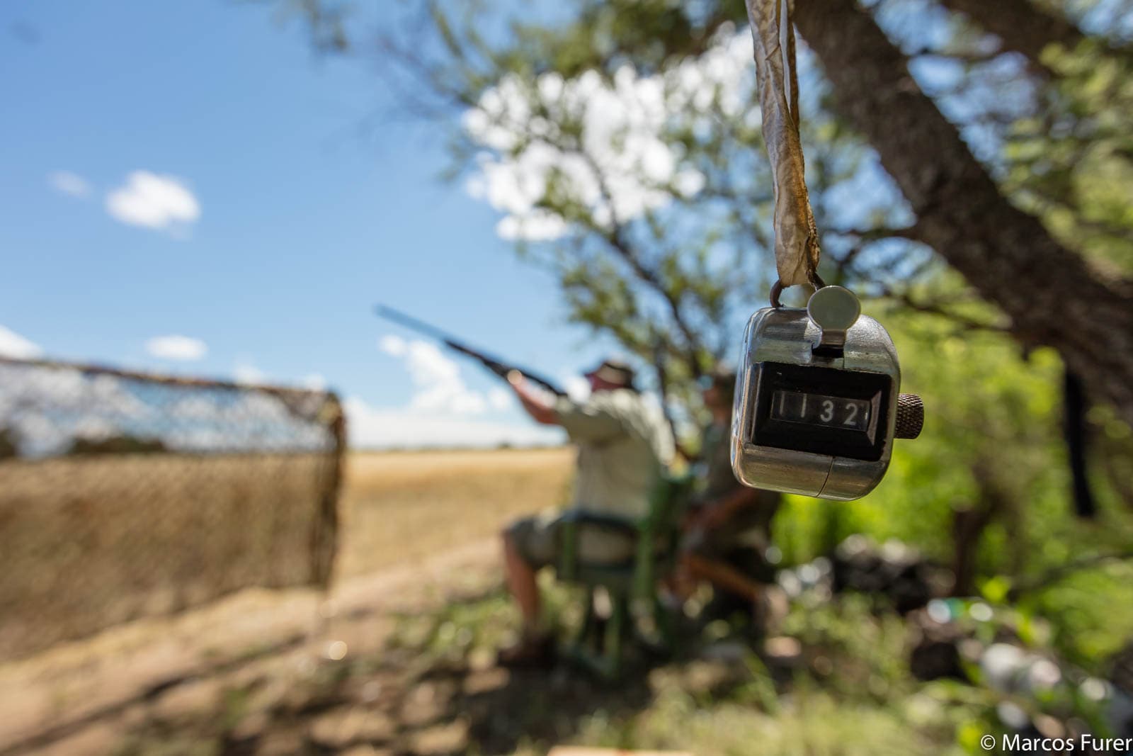 Dove hunting in Córdoba, Argentina — shell count infographic
