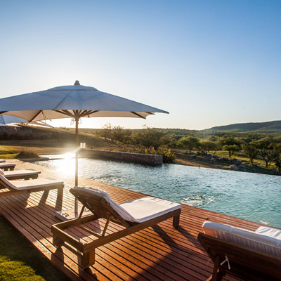 Guayascate lodge patio