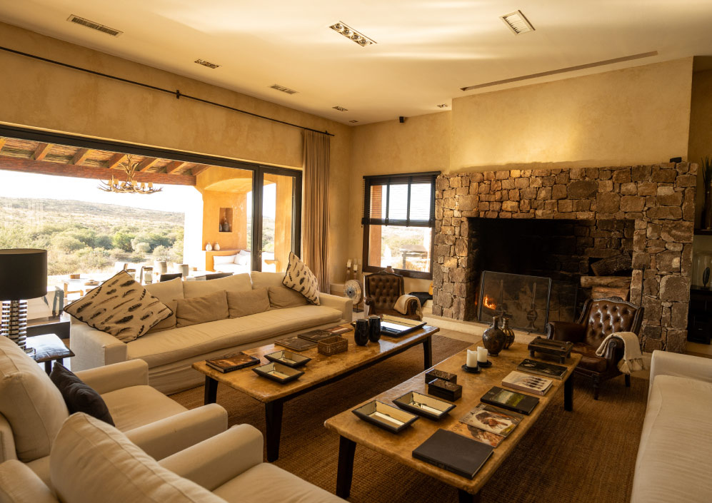 Guayascate lodge lounge and living room